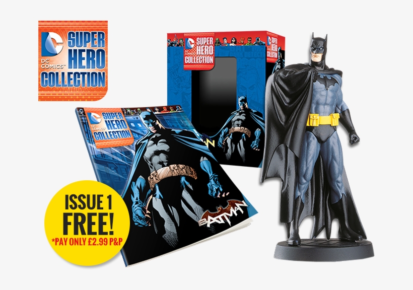 Dc Comics Superhero Figurines Now Better Than Ever - Super Hero Collection Dc, transparent png download