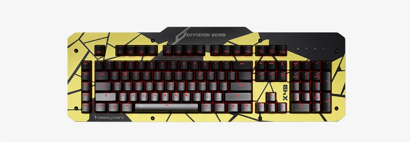 Top Panel Defamer Mustard Thumb - Das Keyboard Division Zero X40 Aluminum Top Panel,, transparent png download