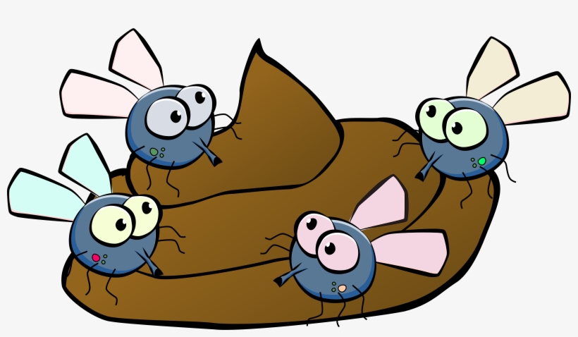 This Free Icons Png Design Of Flies On A Turd, transparent png download