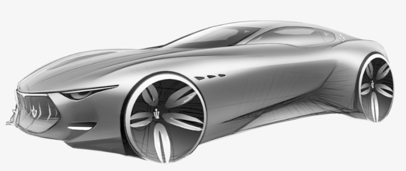 Concept Car Png Clipart - Maserati Concept, transparent png download