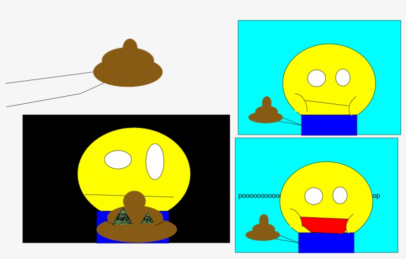 Turd- - Cartoon, transparent png download