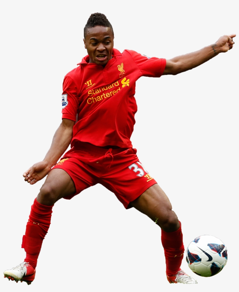 Raheem Sterling - Soccer Kick, transparent png download