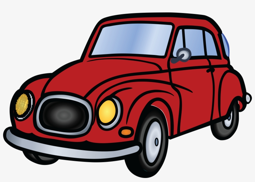 Vw Classic Car Png Clipart Download Free Car Images - Coloured Pictures Of Car, transparent png download