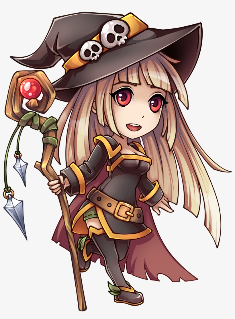 Witch-girl, transparent png download
