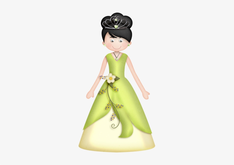 Crown Royal Clipart Girl Png - Princess Clipart Black Haired, transparent png download