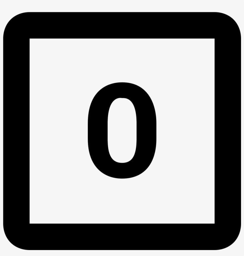 This Icon Is Simply The Letter "o" Centered Inside - Number 5 Icon Png, transparent png download