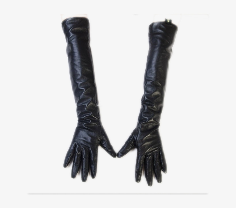 Karen Marcee Leather Gloves - Leather Gloves Transparent Png, transparent png download