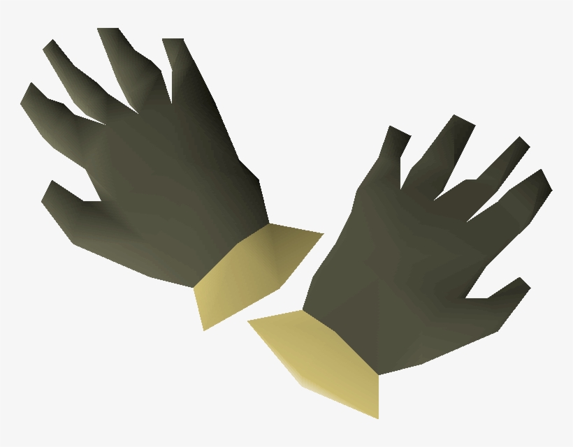Barrows Gloves Detail - Runescape Barrows Gloves, transparent png download