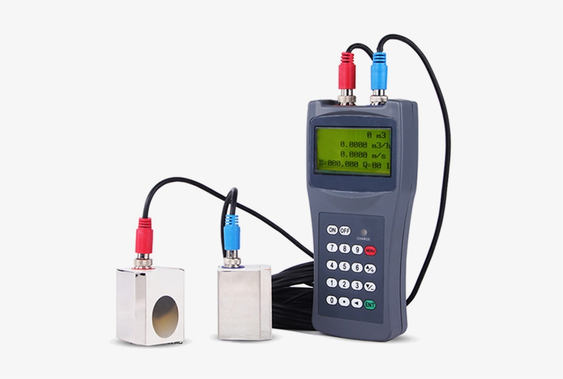 Ultrasonic Flow Meter System, transparent png download