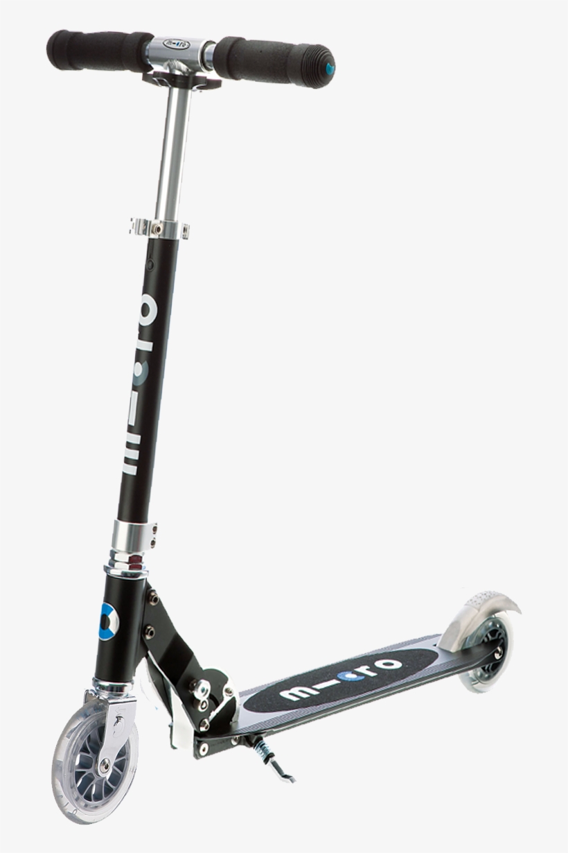 Kick Scooter Png Image - Kickboard Usa Micro Sprite Black Scooter, transparent png download