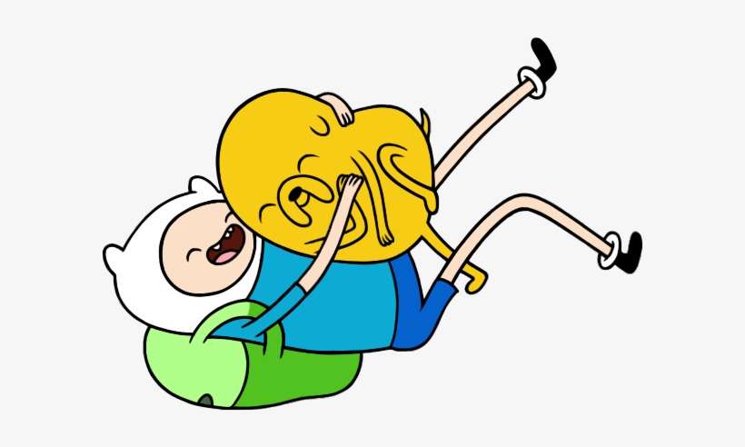 Clip Royalty Free Library Adventure Clipart Finn And - Finn And Jake Hug, transparent png download