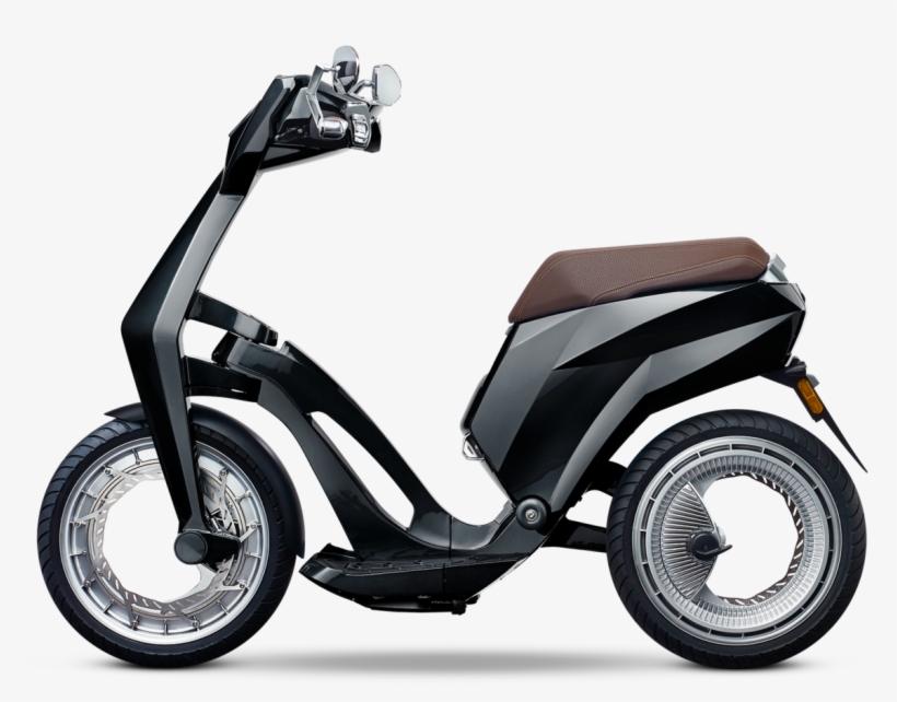 Ujet Scooters Profile Left Disp Closed High Seat Uptown - Ujet Scooter, transparent png download
