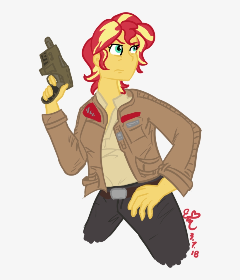 Erenerakhard, Blaster, Clothes, Derpibooru Exclusive, - Sunset Shimmer, transparent png download