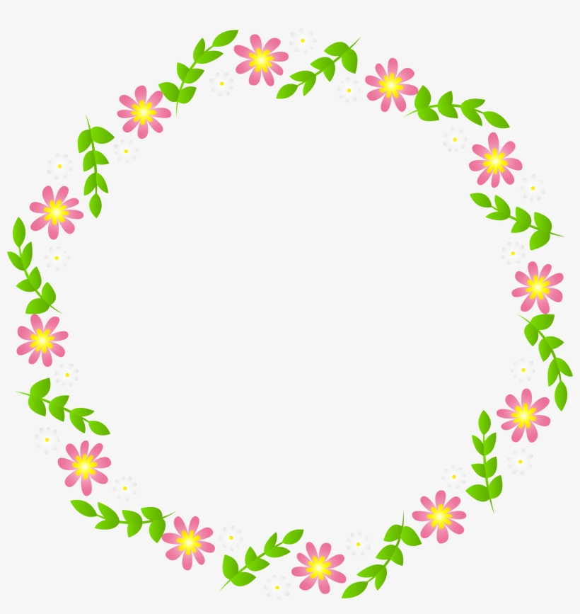Floral Frame Png, transparent png download