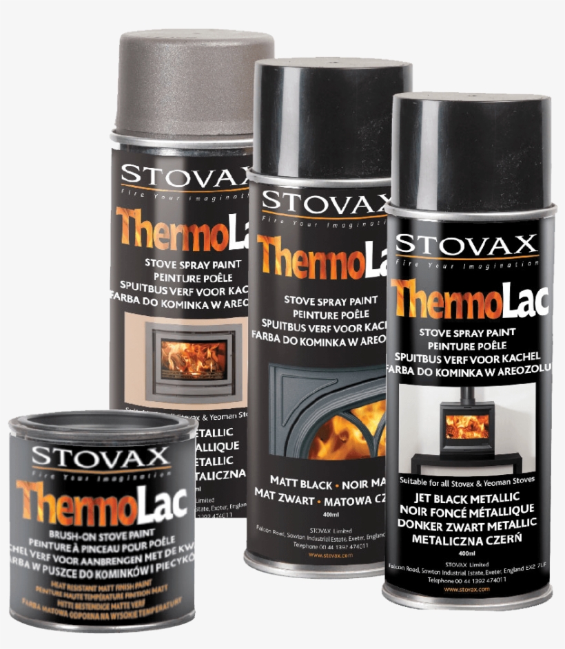 Thermolac Stove Paint - Stovax Riva 76 Zilver Metallic, transparent png download