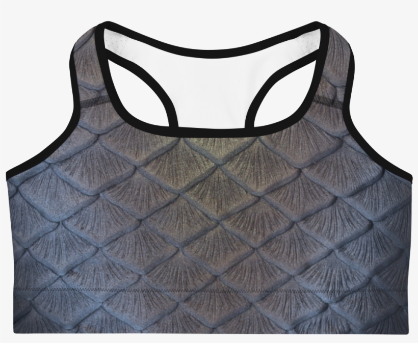 Black Dahlia Sports Bra - Sports Bra, transparent png download