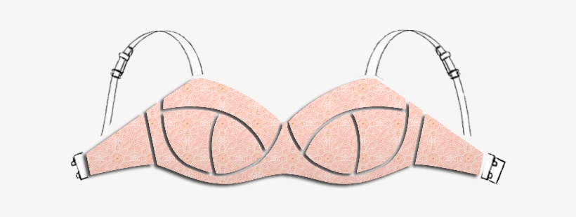 Maya Bra - Parts Of A Bra, transparent png download