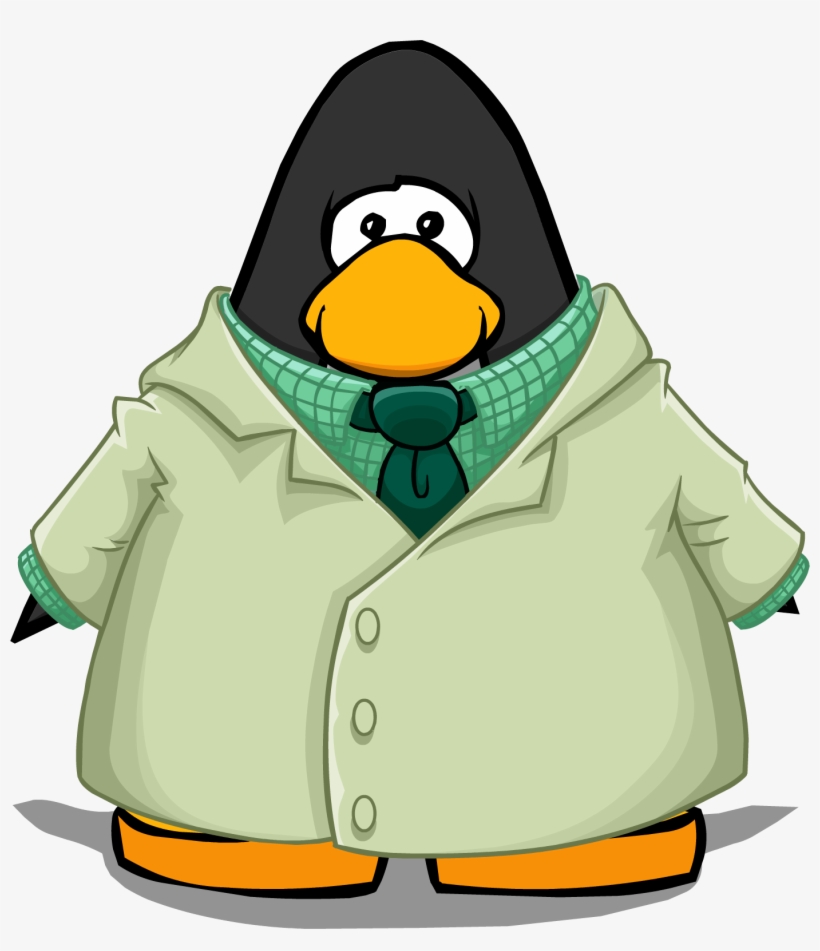 Beaker Costume From A Player Card - Captain Marvel Club Penguin, transparent png download