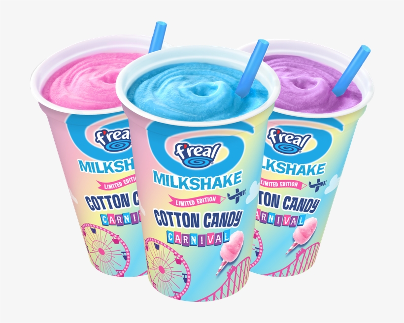Freal Cotton Candy Carnival Milkshake, transparent png download