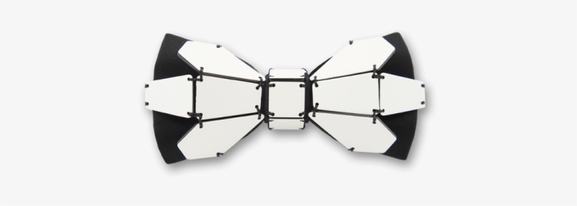 Geometry Flower In Black White Bow Tie - Drum, transparent png download
