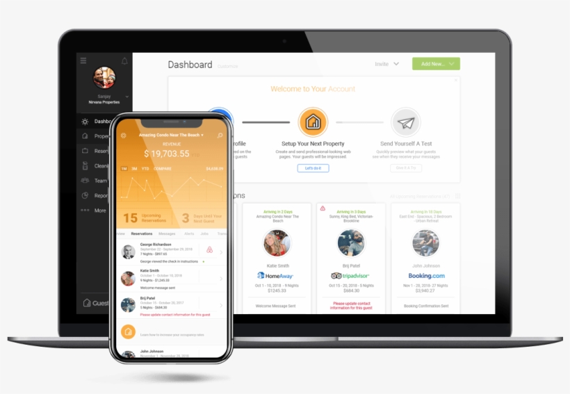 Vacation Rental, Hospitality And Property Management - Operating System, transparent png download