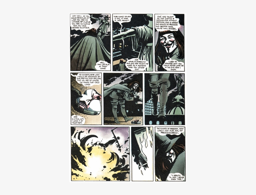 1 Of - V For Vendetta Lloyd, transparent png download