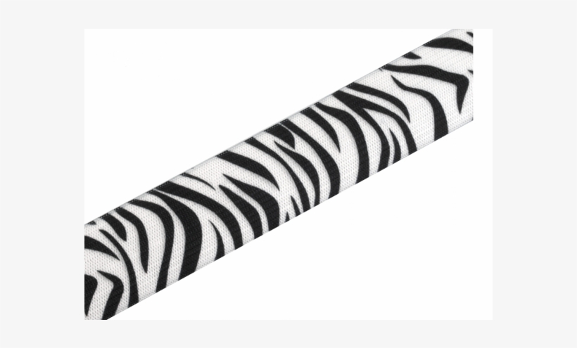 Elastic With Zebra Stripes Pattern - Monochrome, transparent png download