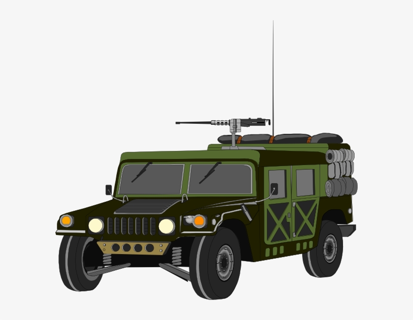 Hummer Improvised Clip Art - Humvee Transparent, transparent png download