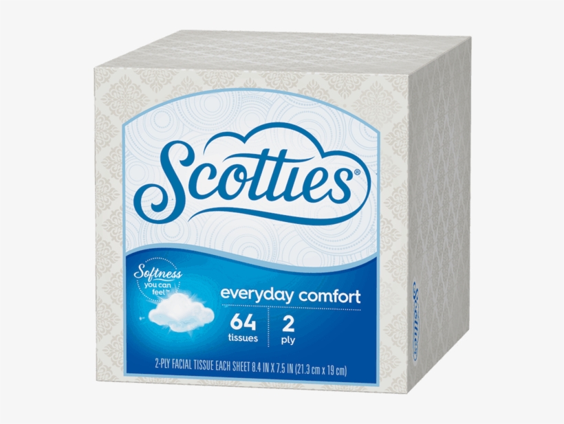 Scotties® Facial Tissues Offer - Box, transparent png download