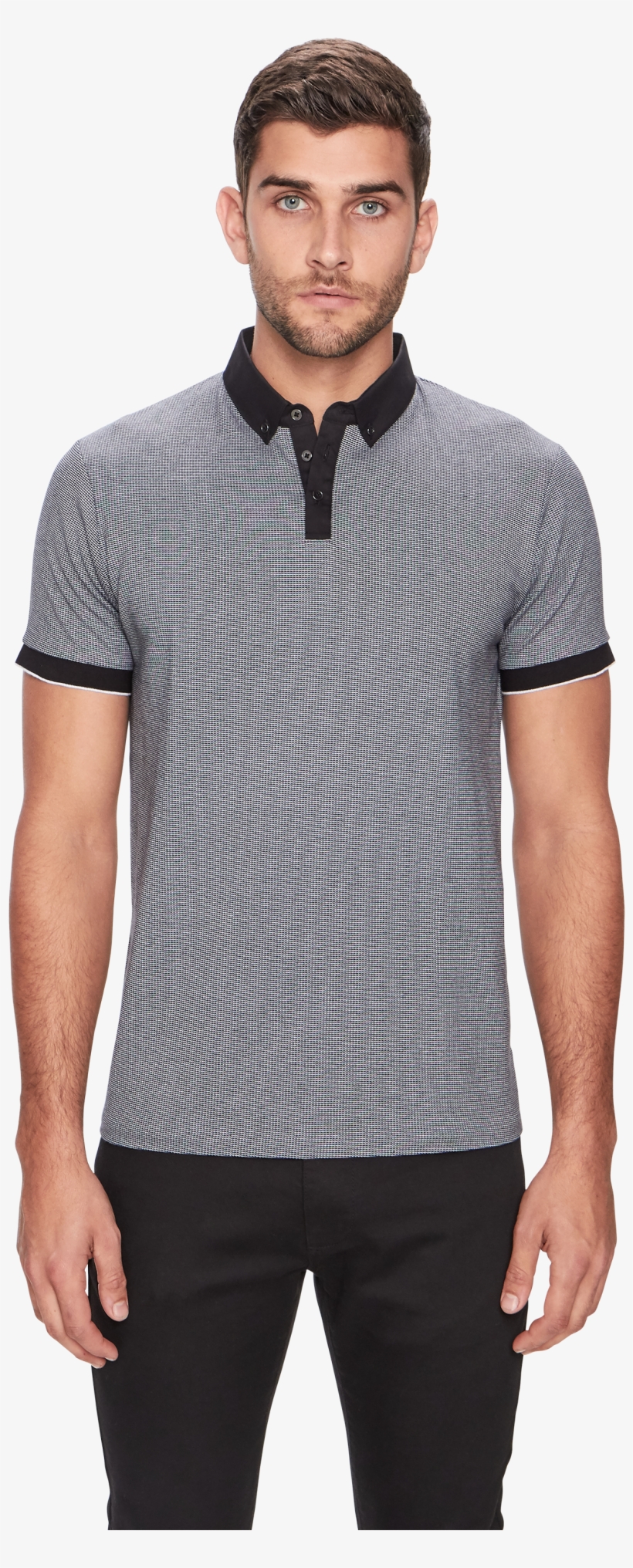 Black Nacho Polo - Gentleman, transparent png download