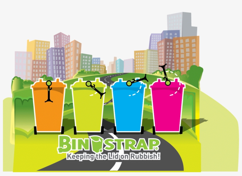 Binstrap - Clean And Smart City Model, transparent png download