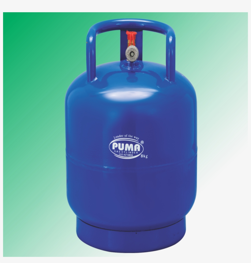 Puma Gas Cylinder 8kg - 8 Kg Gas Cylinder, transparent png download