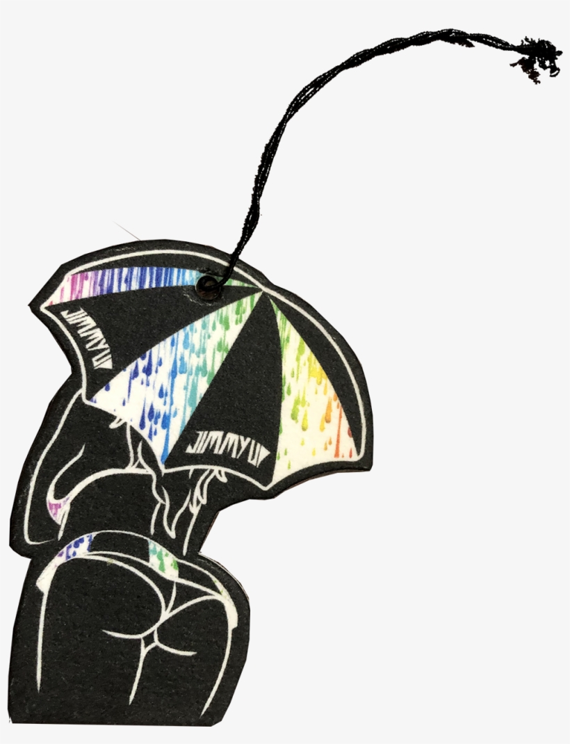 Image Of Umbrella Girl Air Freshener - Illustration, transparent png download