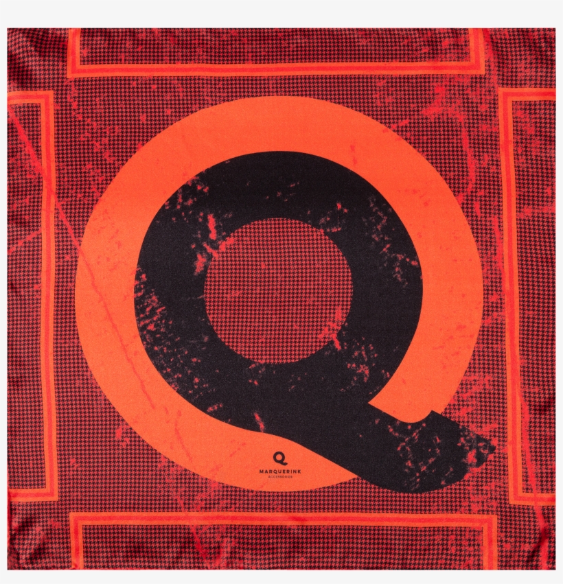 Scarf Design Target Color Dark Flame In 50 X 50 Cm - Circle, transparent png download