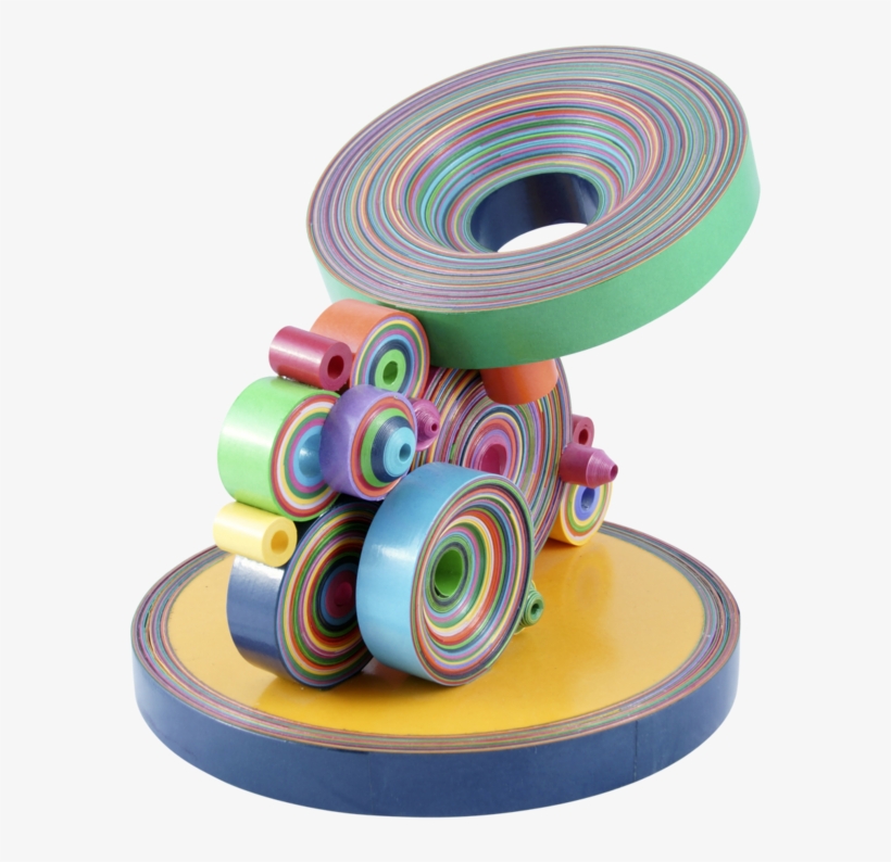 Botal Portabotellas De Serpentina - Spiral, transparent png download