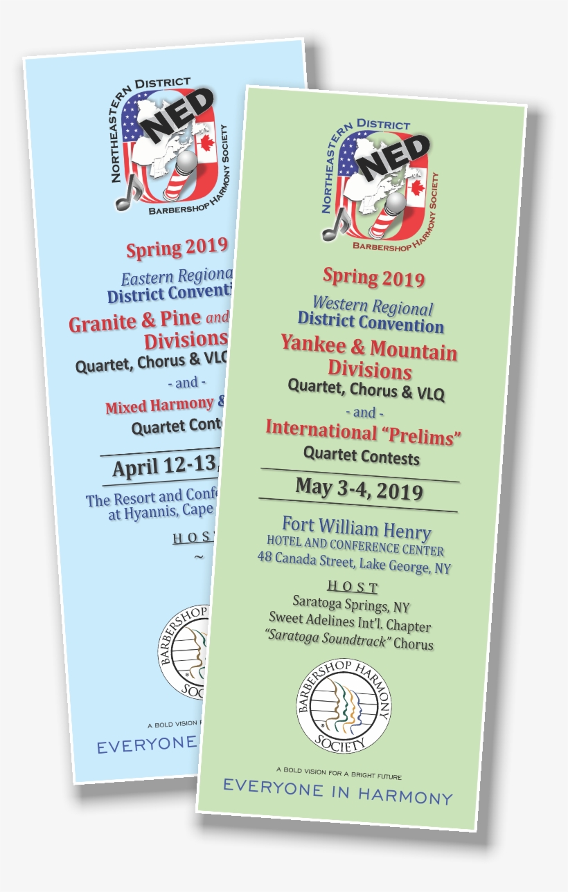 2019 West&east Coversonly Ss - Barbershop Harmony Society, transparent png download