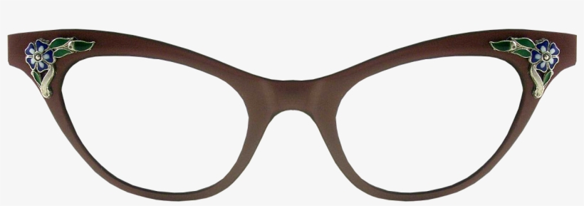Lens Eye Optics Gold Glasses Free Download Png Hq Clipart - 50s Glasses Png, transparent png download