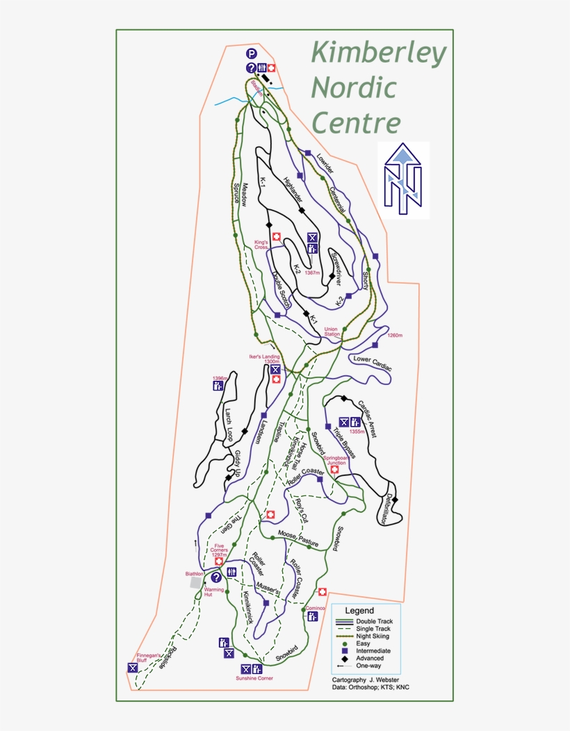 2019 Trail Map - Illustration, transparent png download