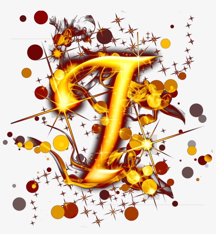 Gold Light Effect Letters Starlight Png And Psd - Illustration, transparent png download