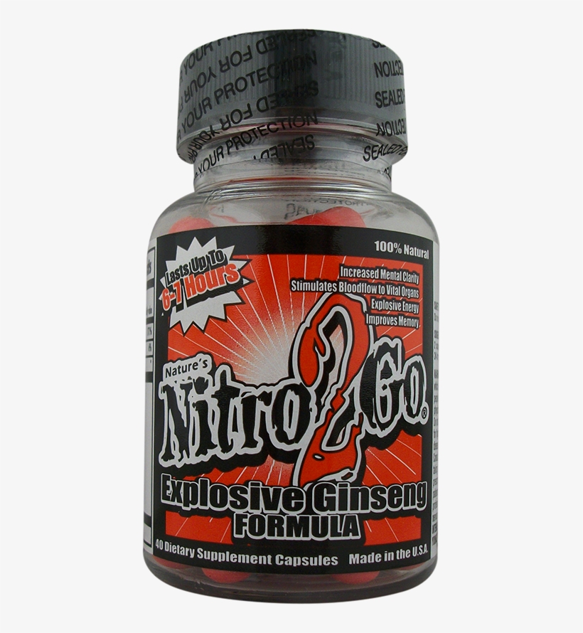 Explosive Ginseng Formula - Energy Pills, transparent png download