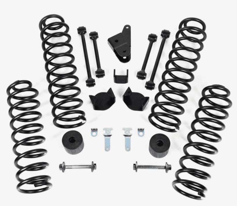 Readylift 49-6901 4" Coil Spring Ors Lift Kit W/f/r - 94 Jeep Cherokee 3 Inch Lift Kit, transparent png download