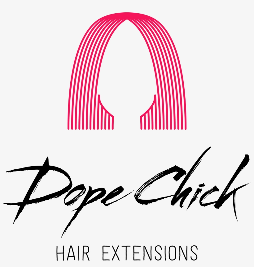 Dope Chick Hair - Calligraphy, transparent png download