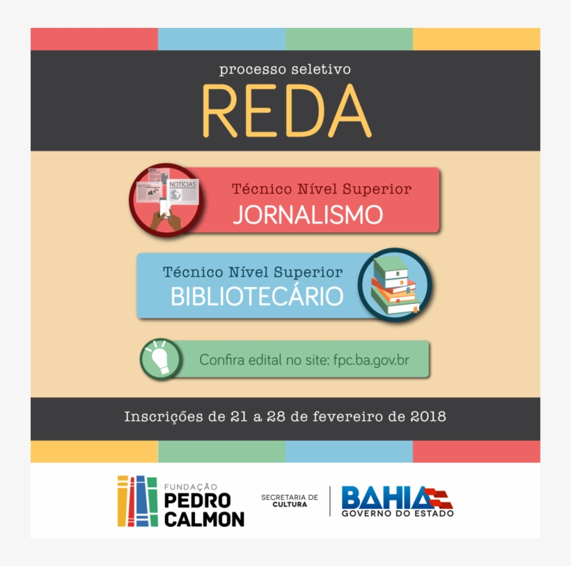 7 Vagas Para Bibliotecário - Fundação Pedro Calmon, transparent png download