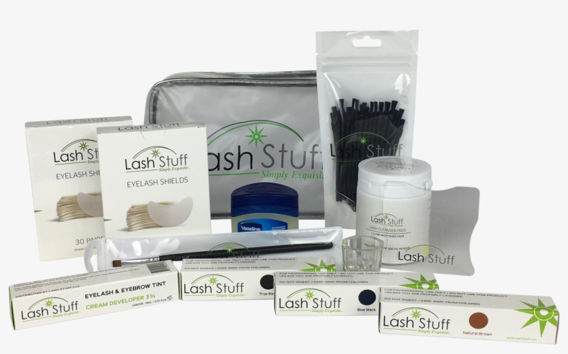 Eyelash & Eyebrow Tint Kit By Lash Stuff - Nail Care, transparent png download