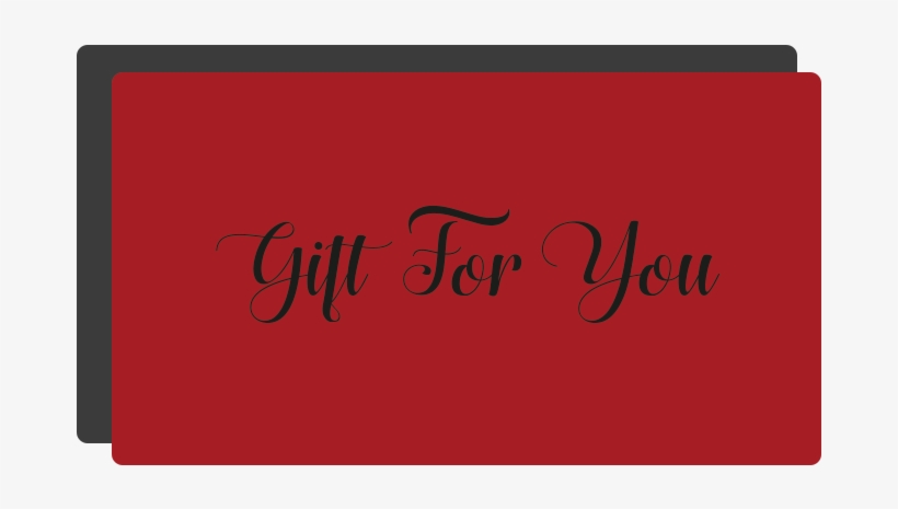 Gift Certificates - Calligraphy, transparent png download