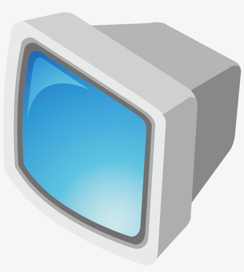 Drawn Tv Retro Tv - Flat Panel Display, transparent png download