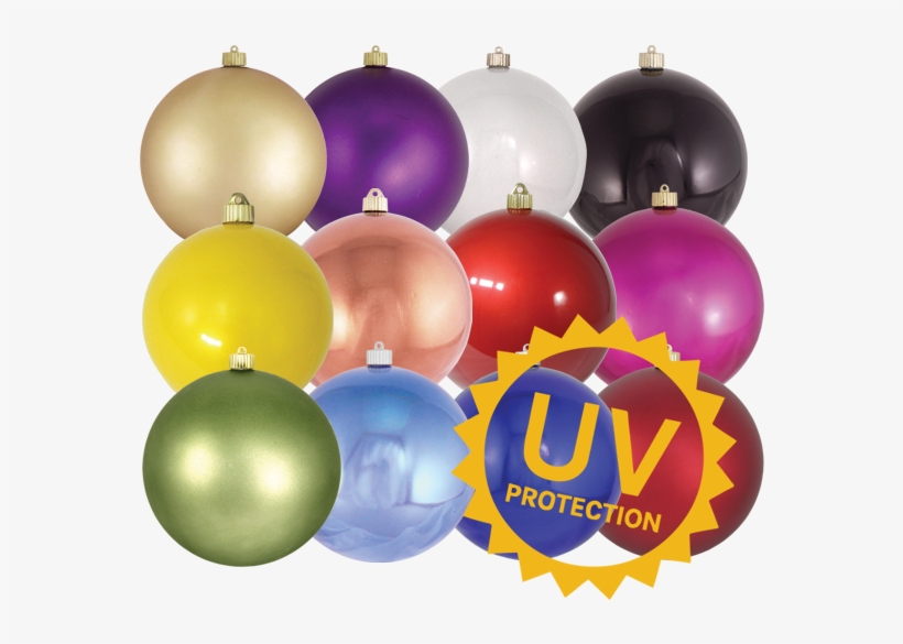 Large Christmas Ornaments In A Grid With A Stamp That - Christmas Ornament, transparent png download