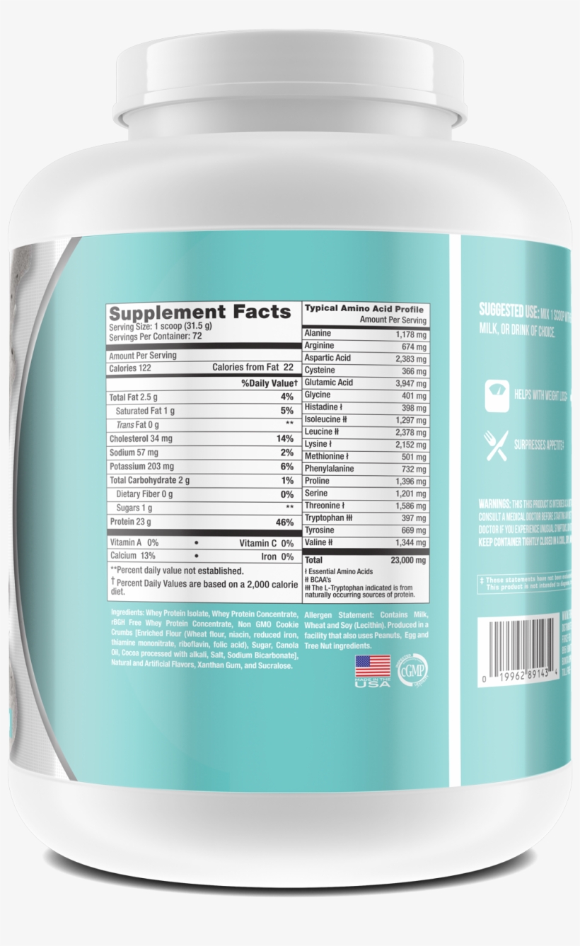 5lb Whey Protein Complex - Agaricus, transparent png download