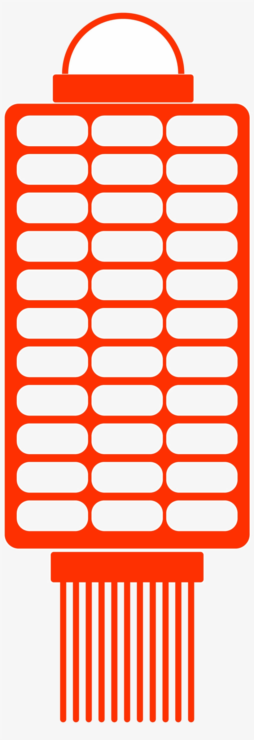 Red Gradient Festive Auspicious Png And Vector Image - Illustration, transparent png download