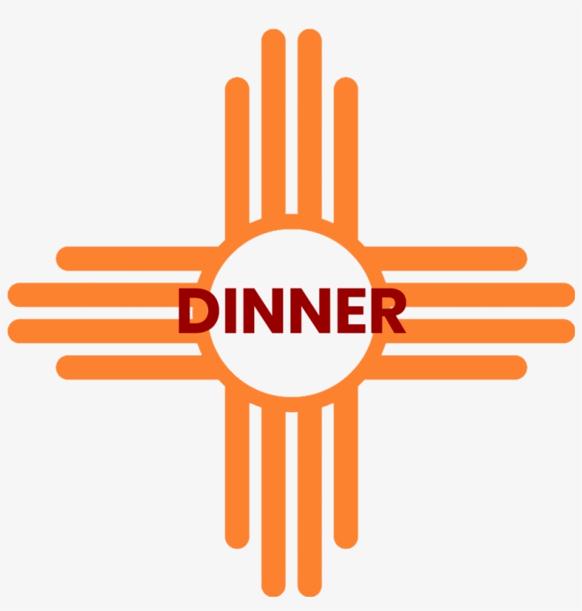 Dinner - Red New Mexico Zia, transparent png download
